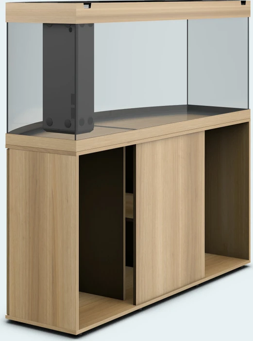 Juwel Vision 450 LED Aquarium-Set mit Unterschrank, helles Holz/helles Holz, 450l
