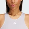 adidas TECHFIT Medium-Support High-Neck Sport-BH glory grey (Damen) Vorschaubild