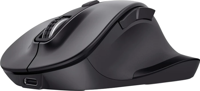 Trust Fyda Multi-Device Wireless Mouse schwarz, USB/Bluetooth