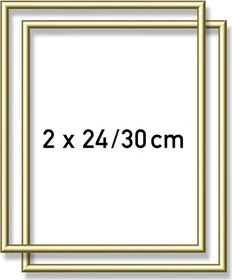 Schipper Arts & Crafts 2 Alurahmen 24x30cm gold