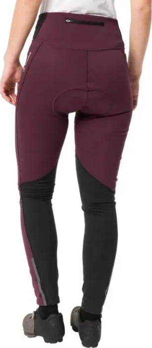 Vaude Posta Softshell Tight Fahrradhose lang cassis (Damen)
