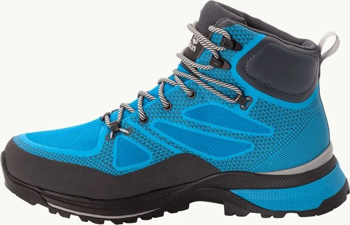 Jack Wolfskin Force Striker Texapore Mid blue/lime (Herren)
