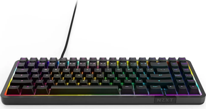 NZXT Function Elite MiniTKL, matt schwarz, LEDs RGB, hot-swap, NZXT Magnetic, USB, DE