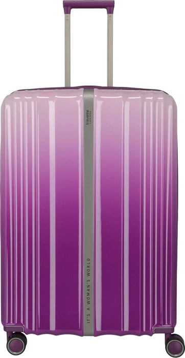 Travelite Lascana Edition 4-Rad Trolley L purple degrade