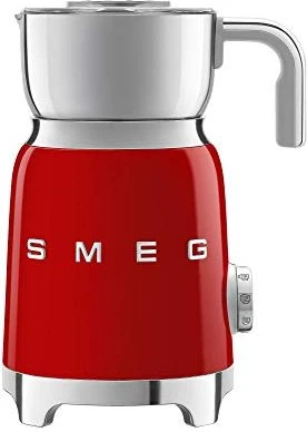 Smeg MFF01RDEU elektrischer Milchaufschäumer
