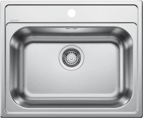 Blanco Blancodana 6 Einbau Becken mittig edelstahl