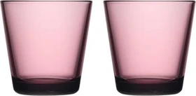 Iittala Kartio Trinkglas 210ml violett, 2 Stück