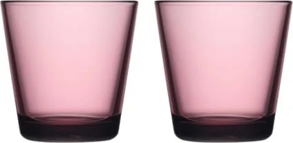 Iittala Kartio Trinkglas 210ml violett, 2 Stück