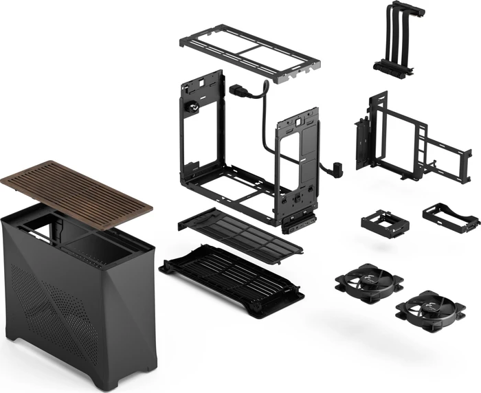 Fractal Design Era 2 Charcoal Gray, Mini-ITX