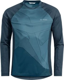 Vaude Moab VI Trikot langarm blau grau (Herren)