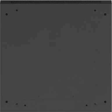 Lanberg WF01 Series 19" Wandschrank 4HE, hängend, Flatpack, Gitternetztür, IP20, RAL 9004, 600mm tief