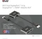 Club 3D DisplayPort 1.4 [Stecker} auf 1x DisplayPort [Buchse] und 1x HDMI [Buchse] Vorschaubild