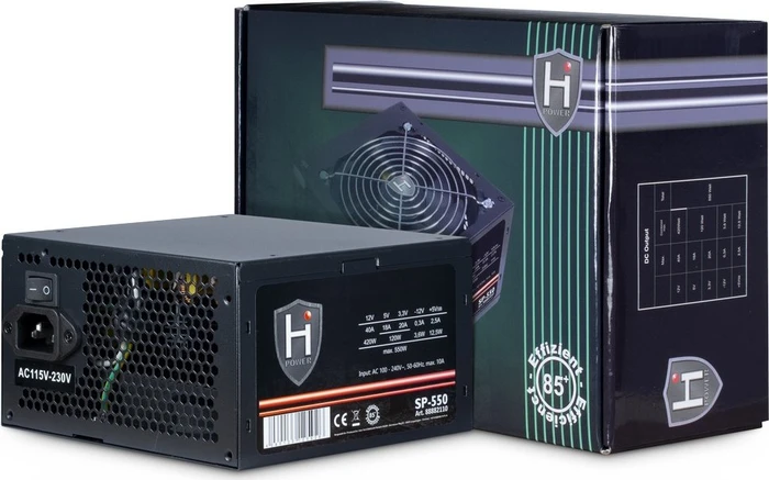 Inter-Tech HiPower SP-550 550W, ATX 2.4