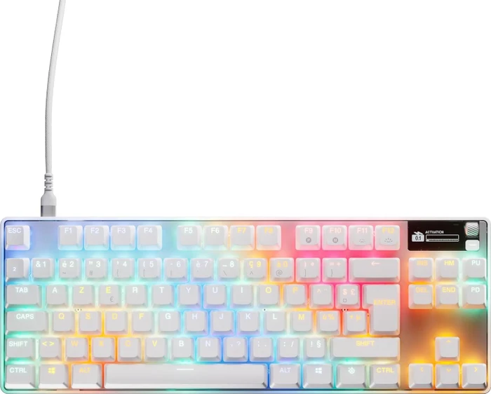 SteelSeries Apex Pro TKL Gen 3, weiß, OmniPoint 3.0, USB, FR