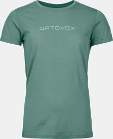 Ortovox 150 Cool Brand Funktionsshirt kurzarm arctic grey (Damen)