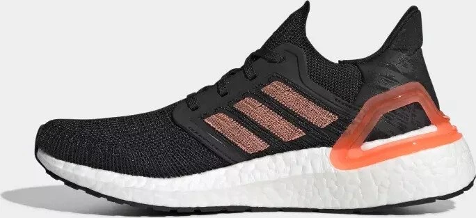 adidas Ultraboost 20 core black/signal coral/cloud white (Damen)