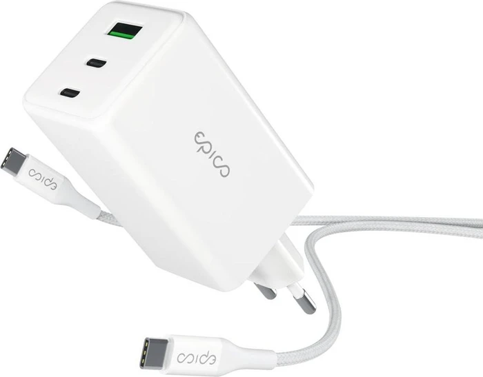Epico UltraBoost GaN 100W Wall Charger weiß