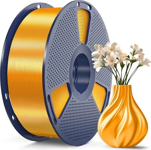 Sunlu Silk PLA+, Messing, Spule, 1.75mm, 1.00kg