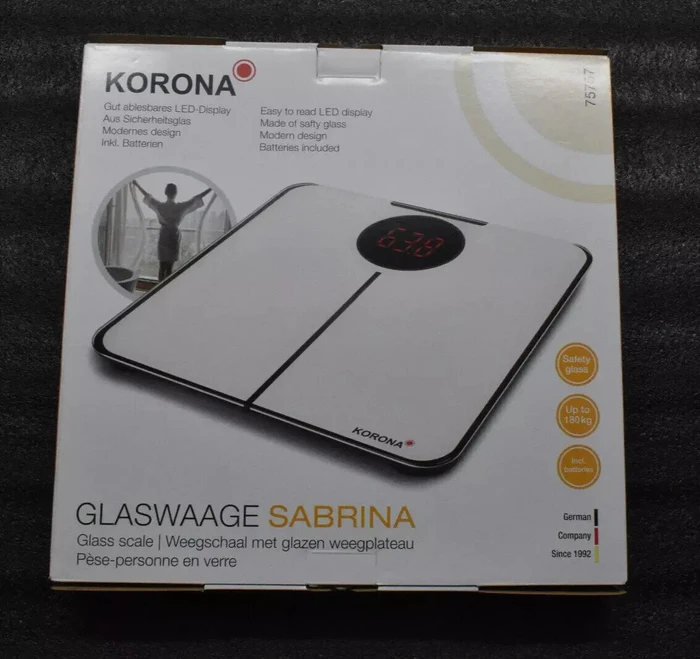 Korona Sabrina digitale Personenwaage