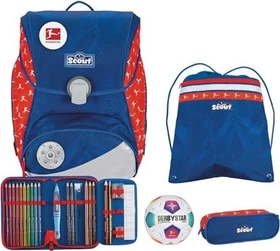 Scout Alpha Bundesliga Schultaschen-Set, 4-tlg.