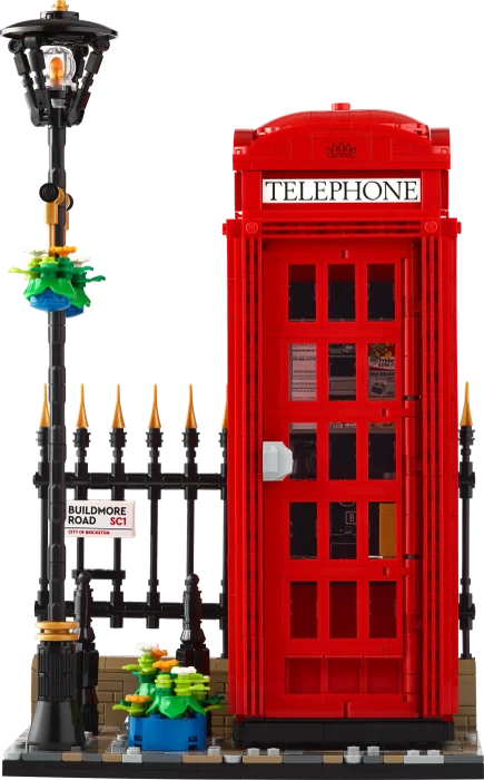 LEGO Ideas - Rote Londoner Telefonzelle