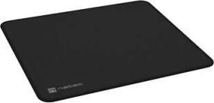 Natec Colors Series Mouse Pad Obsidian Black, 300x250mm, schwarz