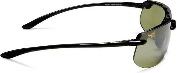 Maui Jim Banyans 67mm schwarz/grün (Herren)