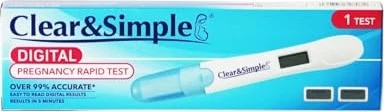 Clear & Simple Schwangerschaftstest, 1 Stück