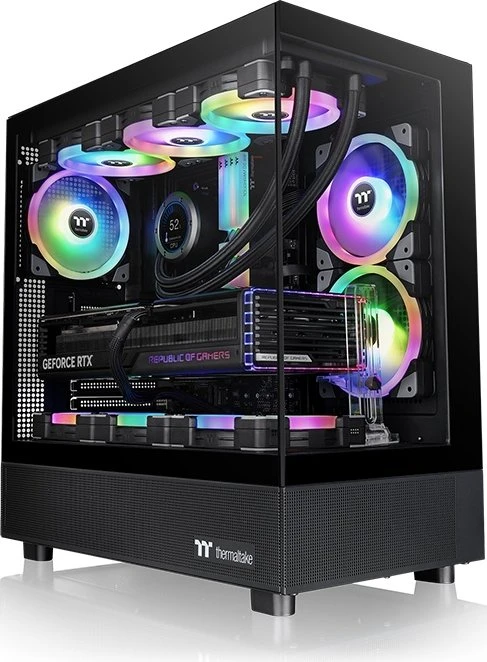 Thermaltake View 270 TG ARGB Black, schwarz, Glasfenster