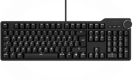 Das Keyboard 6 Professional, MX BLUE, USB, ND (DK6ABSLEDMXCLINOX)