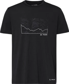Vaude Tekoa Wool Funktionsshirt kurzarm schwarz (Herren)