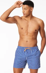 Schiesser Aqua Blumen Badeshorts royal (Herren)