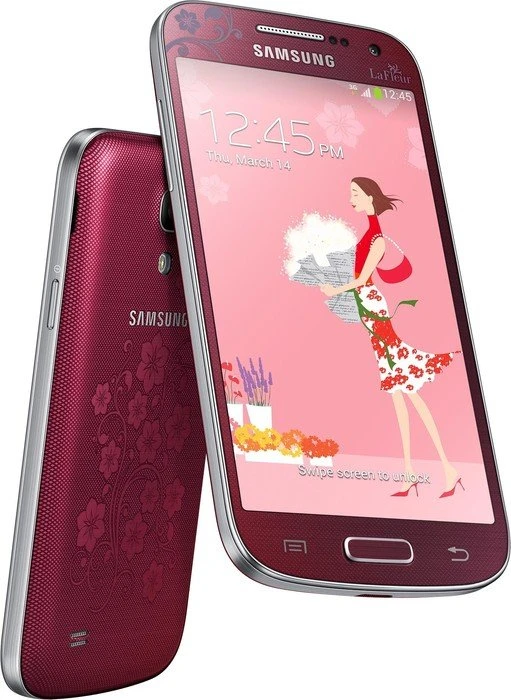 Samsung Galaxy S4 Mini Value Edition i9195i La Fleur rot