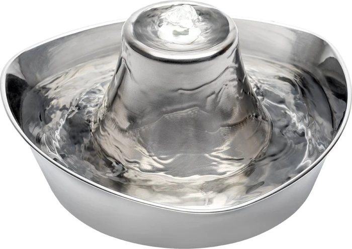 PetSafe Seaside Edelstahl-Trinkbrunnen, 1.8l