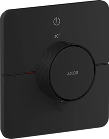 Hansgrohe Axor ShowerSelect ID softsquare Thermostat für 1 Verbraucher mattschwarz