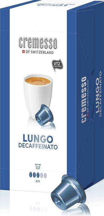 Cremesso Lungo Decaffeinato Kaffeekapseln, 16 Stück
