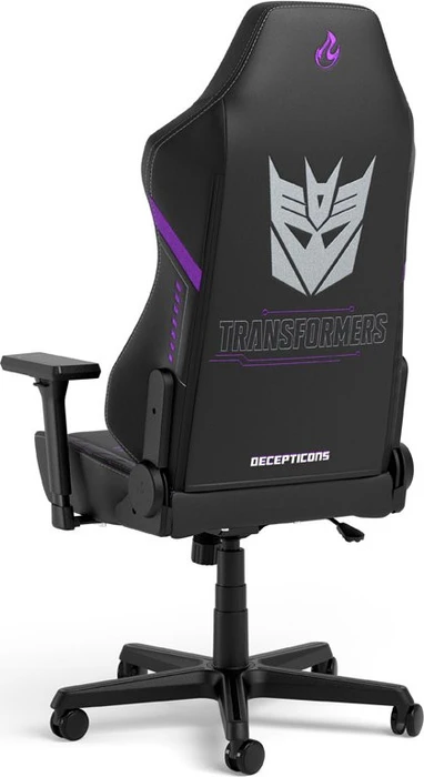 Nitro Concepts X1000 Transformers Decepticons Edition Gamingstuhl, schwarz/violett