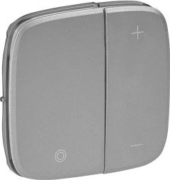 Legrand Valena Allure Abdeckung für Tastdimmer, aluminium