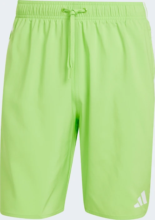 adidas 3-Streifen 8-Inch Badeshorts team semi sol green 2/white (Herren)