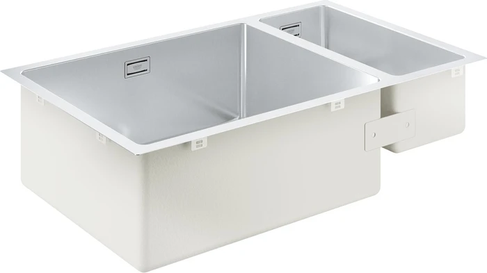 Grohe K700U 80-S 76/45 1.5 lh Becken links edelstahl