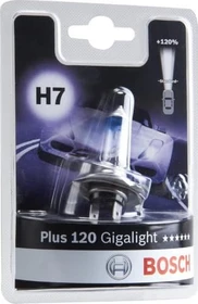 Bosch Gigalight Plus 120 H7 55W, 1er-Pack