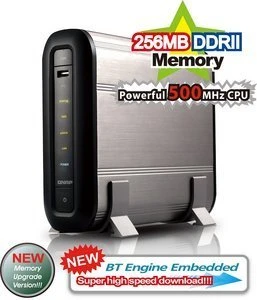QNAP Turbo Station TS-109 II, 256MB RAM, 1x RJ-45 1000Base-T, 3x USB-A 2.0