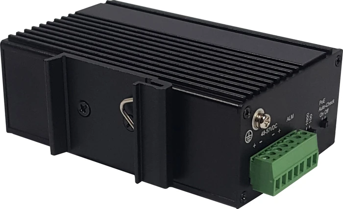 Allnet SGI Industrial Railmount Gigabit Switch, 2x RJ-45, 2x SFP, 180W PoE++