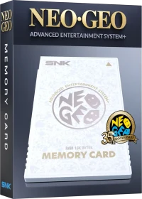 SNK Neo Geo AES+ Memory Card weiß