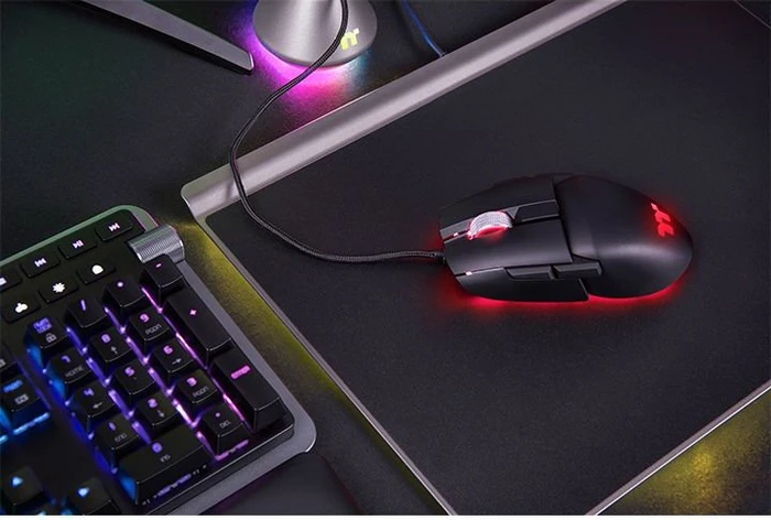 Thermaltake Argent M5 RGB Gaming Mouse, schwarz, USB