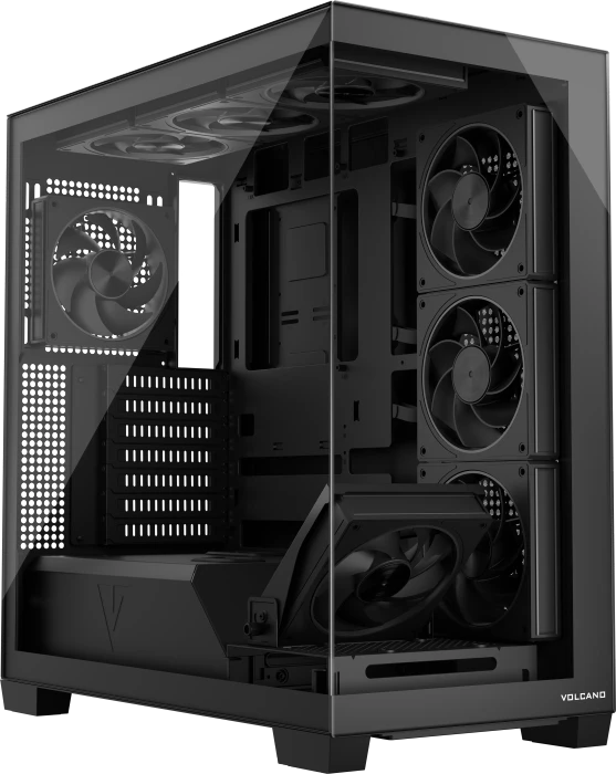 Modecom Volcano Stellar ARGB 8F Black, Glasfenster