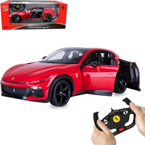 Jamara Deluxe Car Ferrari Purosangue rot