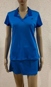 Babolat Play Tennis Poloshirt kurzarm hellblau (Damen)