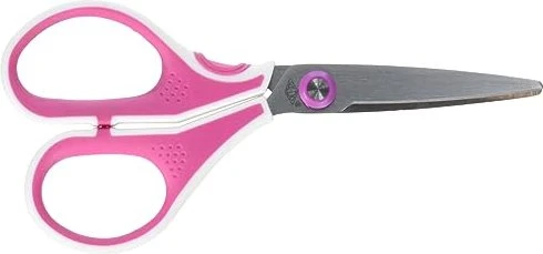 Wedo Cut-it Universalschere, beidhändig, 130mm, weiß/rosa
