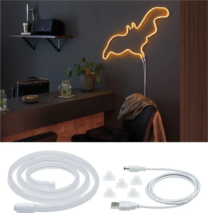 Paulmann Neon Colorflex LED-Streifen 4.5W grün 1m
